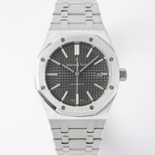 미러급 오데마피게 남성용 15400ST.OO.1220ST.04 로얄오크 41mm 오토매틱 Cal.3120무브먼트 그레이 와플 다이얼 aud6527 Ⅳ