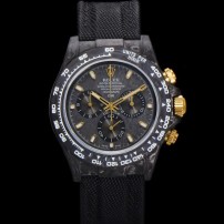 미러급 로렉스남성용 데이토나 포지드카본 커스텀 40미리 크로노그래프 오토매틱 Cal.4130 무브먼트 블랙다이얼 ROL74772 Ⅳ