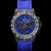 미러급 로렉스남성용 데이토나 포지드카본 커스텀 40미리 크로노그래프 오토매틱 Cal.4130 무브먼트 블루 다이얼 ROL89264 Ⅳ