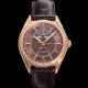 미러급 바쉐론 콘스탄틴 남성용 피프티식스 컴플리트 캘린더 Ref.4600E 18k 로즈골드 40mm 오토매틱 2460 QCL/1 타입 브라운 다이얼 vac1155 Ⅳ
