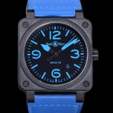 미러급 벨앤로즈 남성용시계 BR03 오토매틱 미요타 9015타입 세라믹케이스 42mm 러버줄 블랙다이얼 bel2696 Ⅳ