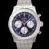 미러급 브라이틀링 남성용 네비타이머 AB0137211C1P1 크로노그래프 ETA7750-2 타입 오토매틱 43mm 메탈줄 블루 다이얼 bre6006 Ⅳ