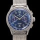 미러급 브라이틀링 남성용 프리미에르 AB0145171C1P2 크로노그래프 7750 타입 오토매틱 42mm 메쉬밴드 블루 다이얼 bre6016 Ⅳ