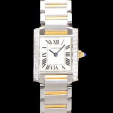 미러급 까르띠에 여성용 탱크 W51007Q4 