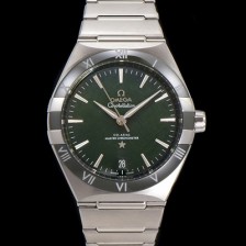 미러급 오메가 남성용 1:1수제공정! 131.30.41.21.99.002 무브UP 컨스틸레이션 코-엑시얼 마스터 오토매틱 Cal.8900타입 41mm  메탈줄 그린 다이얼 omg20178 Ⅳ