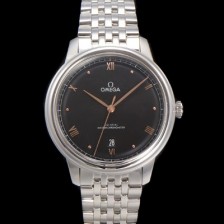 미러급 오메가 남성용 드빌 프레스티지 434.10.40.20.01.001 오토매틱 Cal.8800타입 40mm 메탈줄 블랙 다이얼 omg20212 Ⅳ