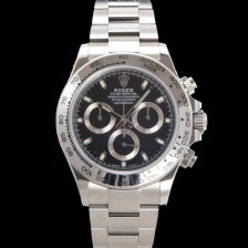 미러급 로렉스 남성용 코스모그래프 데이토나 116520-78590 오이스터 퍼페추얼 40mm 크로노그래프 7750 오토매틱 무브먼트 블랙 다이얼 rol5340 Ⅳ