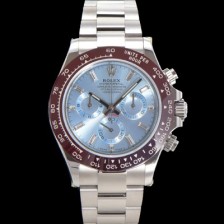 미러급 로렉스 남성용 코스모그래프 데이토나 플래티넘 m116506-0002 세라믹 베젤 40mm 크로노그래프 7750 오토매틱 무브먼트 아이스 블루 다이얼 rol5322 Ⅳ