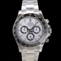 미러급 로렉스 남성용 코스모그래프 데이토나 m126500LN-0001 세라믹 베젤 40mm 크로노그래프 7750 오토매틱 무브먼트 화이트 다이얼 rol5323 Ⅳ