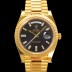 미러급 로렉스 남성용 데이데이트 m228238-0004 18K 옐로우골드 40mm 오토매틱 Cal.3255 타입 블랙 다이얼 rol5301 Ⅳ