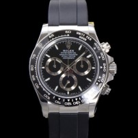 미러급 로렉스 남성용 코스모그래프 데이토나 m126500ln-0002 세라믹 베젤 40mm 크로노그래프 7750 오토매틱 무브먼트 블랙 다이얼 rol5324 Ⅳ