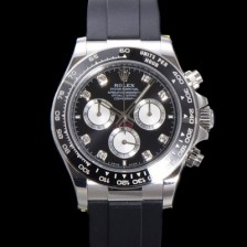 미러급 로렉스 남성용 코스모그래프 데이토나 m126519ln-0004 세라믹 베젤 40mm 크로노그래프 7750 오토매틱 무브먼트 블랙 다이얼 rol5326 Ⅳ