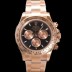 미러급 로렉스 남성용 코스모그래프 데이토나 m126505-0001 18K 로즈골드 40mm 크로노그래프 7750 오토매틱 무브먼트 블랙 다이얼 rol5336 Ⅳ