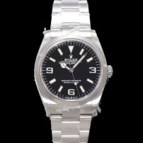 미러급 로렉스 남성용 New 신형 익스플로러 m124270-0001 오이스터 스틸 36mm 오토매틱 Cal.3230 무브먼트 블랙 다이얼 rol5305 Ⅳ