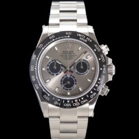미러급 로렉스 남성용 코스모그래프 데이토나 116519ln-0024 세라믹 베젤 40mm 크로노그래프 7750 오토매틱 무브먼트 그레이 다이얼 rol5317 Ⅳ