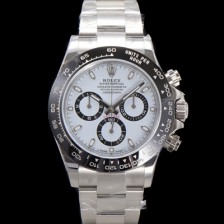 미러급 로렉스 남성용 1:1수제공정형 코스모그래프 데이토나 m116500ln-0001 세라믹 베젤 40mm 크로노그래프 오토매틱 Cal.4130 무브먼트 화이트 다이얼 rol5349 Ⅳ