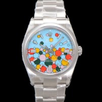 미러급 로렉스 남성용 904스틸 오이스터 m126000-0009 퍼페추얼 36mm 오토매틱 Cal.3230 타입 터콰이즈 블루 다이얼 rol5307 Ⅳ