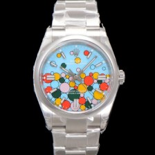 미러급 로렉스 남성용 904스틸 오이스터 m126000-0009 퍼페추얼 36mm 오토매틱 Cal.3230 타입 터콰이즈 블루 다이얼 rol5307 Ⅳ