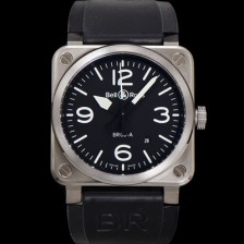 미러급 벨엔로즈 남성용 인스트루먼트03 BR03A-D-BL-STSRB 오토매틱 9015타입 42mm 우레탄줄 블랙 다이얼 bel4113 Ⅳ