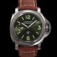 미러급 파네라이 남성용 루미노르 PAM01624 3데이즈 수동형 무브먼트 44mm 그린 다이얼 pan5229 Ⅳ