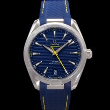 미러급 오메가 남성용 시마스터 220.12.41.21.03.009 아쿠아테라 150M 마스터 크로노미터 41mm 아르망 