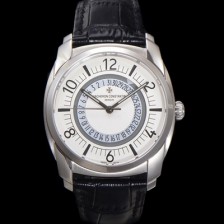 미러급 바쉐론 콘스탄틴 남성용 케드릴셀프 와인딩 4500S/000A-B195 41mm 오토매틱 Cal. 5100/1 타입 화이트 다이얼 vac1156 Ⅳ