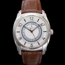 미러급 바쉐론 콘스탄틴 남성용 케드릴셀프 와인딩 4500S/000A-B195 41mm 오토매틱 Cal. 5100/1 타입 화이트 다이얼 vac1157 Ⅳ