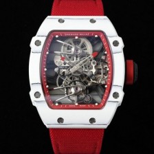 미러급 리차드밀레 남성용 RM27-02 투어빌론 라파엘 나달 47mm 기계식 수동형 무브먼트 스켈레톤 다이얼 ric0273 Ⅳ