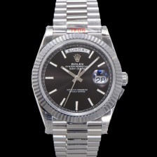 미러급 로렉스 남성용 New 데이데이트 m228239-0004 무게187g 40mm 오토매틱 Cal.2836-2 타입 블랙 다이얼 rol5392 Ⅳ