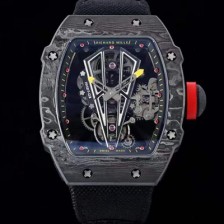 미러급 리차드밀레 남성용 RM27-03 투어빌론 포지드 카본 47mm 투르비용 무브먼트 스켈레톤 다이얼 ric0279 Ⅳ