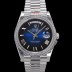 미러급 로렉스 남성용 New 데이데이트 플래티넘 m228396tbr-0042 무게187g 40mm 오토매틱 Cal.2836-2 타입 블루 옴브레 다이얼 rol5394 Ⅳ
