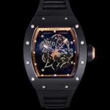 미러급 리차드밀레 남성용 RM055 부바왓슨 세라믹 50mm 기계식 수동형 무브먼트 스켈레톤 다이얼 ric0316 Ⅳ