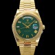 미러급 로렉스 남성용 New 데이데이트 m228238-0061 무게187g 18K 옐로우골드 40mm 오토매틱 Cal.2836-2 타입 그린 다이얼 rol5397 Ⅳ