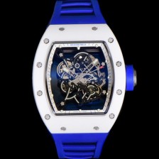 미러급 리차드밀레 남성용 RM055 부바왓슨 세라믹 50mm 기계식 수동형 무브먼트 스켈레톤 다이얼 ric0310 Ⅳ