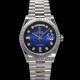미러급 로렉스 남성용 New 데이데이트 m128239-0023 무게173g 프레지던트 36mm 오토매틱 Cal.2836-2 타입 다이아몬드 블루 옴브레 다이얼 rol5413 Ⅳ