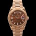 미러급 로렉스 남성용 New "VIP 타입 최종형" 데이데이트 m228235-0003 무게195g 18K 로즈골드 40mm 오토매틱 Cal.3255 타입 초콜릿 바게트 다이얼 rol5416 Ⅳ