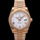 미러급 로렉스 남성용 New "VIP 타입 최종형" 데이데이트 m228235-0032 무게195g 18K 로즈골드 40mm 오토매틱 Cal.3255 타입 화이트 로마 다이얼 rol5419 Ⅳ