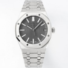 미러급 오데마피게 남성용 로얄오크 셀프와인딩 15510ST.OO.1320ST.10 41mm 오토매틱 Cal.4302 무브먼트 그레이 와플 다이얼 aud6543 Ⅳ