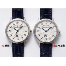 미러급 예거르쿨트르 여성용 랑데부 3448410 나이트 앤 데이 34mm 오토매틱 cal.898무브먼트 화이트 다이얼 jag0426 Ⅳ