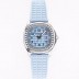미러급 파텍필립 여성용 아쿠아넛 5072G-001 35.6mm 오토매틱 Cal.324 타입 블루 다이얼 pat2233 Ⅳ