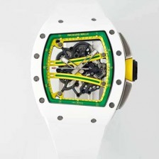 미러급 리차드밀레 남성용 리차드밀 RM61-01 세라믹 50mm 기계식 수동형 무브먼트 스켈레톤 다이얼 ric0320 Ⅳ