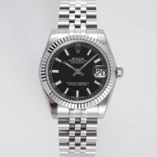 미러급 로렉스 여성용 데이져스트 178274 플루티드 31mm 쥬빌레 오토매틱 2236타입 블랙 다이얼 rol5439 Ⅳ